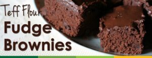 Gluten Free Teff Flour Brownies