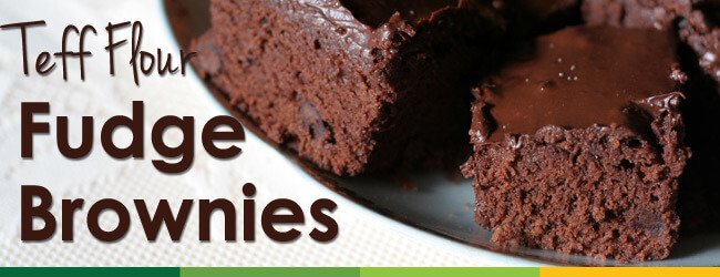 Gluten Free Teff Flour Brownies