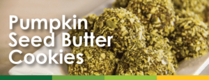 pumpkin seed butter cookies