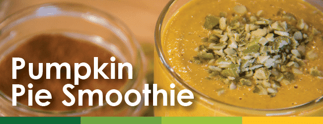 pumpkin pie smoothie