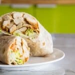 Vegan Chicken Caesar Wrap