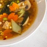 Corn & Edamame Hot & Sour Soup