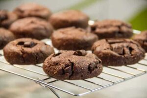 Double Chocolate Orange Vegan Cookies