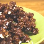 Chocolate Popcorn Clusters