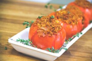 Quinoa Stuffed Tomatoes