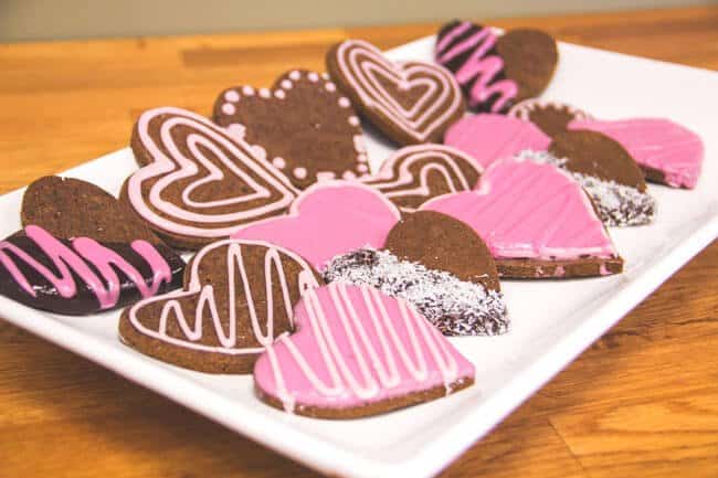 Melt in Your Mouth Molasses Valentine's Day Cookies