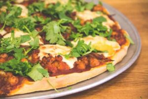 Tandoori Chickpea Pizza