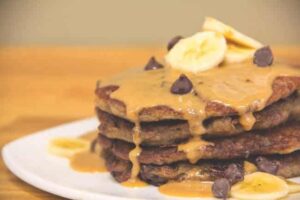 Peanut Butter Protein Pancakes