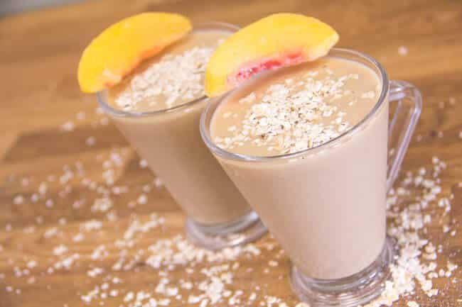 Peach Cobbler Smoothie