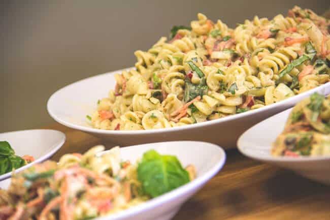 Dill-icious “Chicken” Pasta Salad