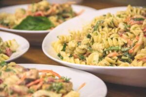 Dill-icious “Chicken” Pasta Salad