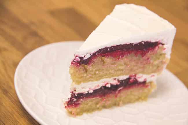 Strawberry & Beet Birthday Cake