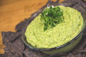 Edamame, Green Pea & Dill Dip