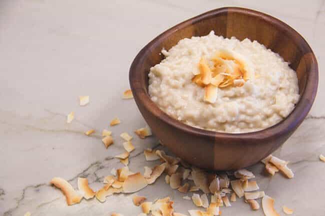 Coconut Rice Pudding