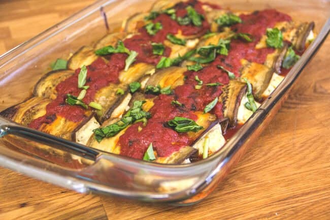 Eggplant Cannelloni