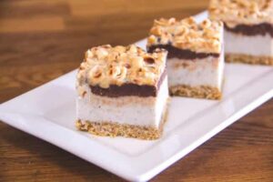 Hazelnut Nanaimo Bars