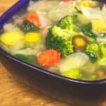 Rainbow Veggie Detox Soup