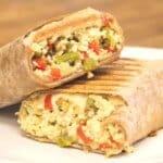 Featured Recipe: Tofu Scramble & Asparagus Burrito (Vegan)