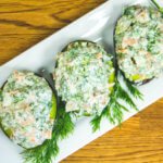 “Shrimp” Stuffed Avocados