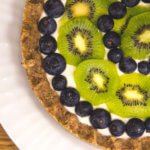 Blueberry Kiwi Cheesecake Tart