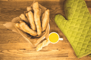 Featured Recipe: Gluten Free Pretzel Sticks with Honey Mustard Sauce