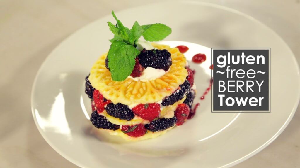 Gluten Free Berry Tower