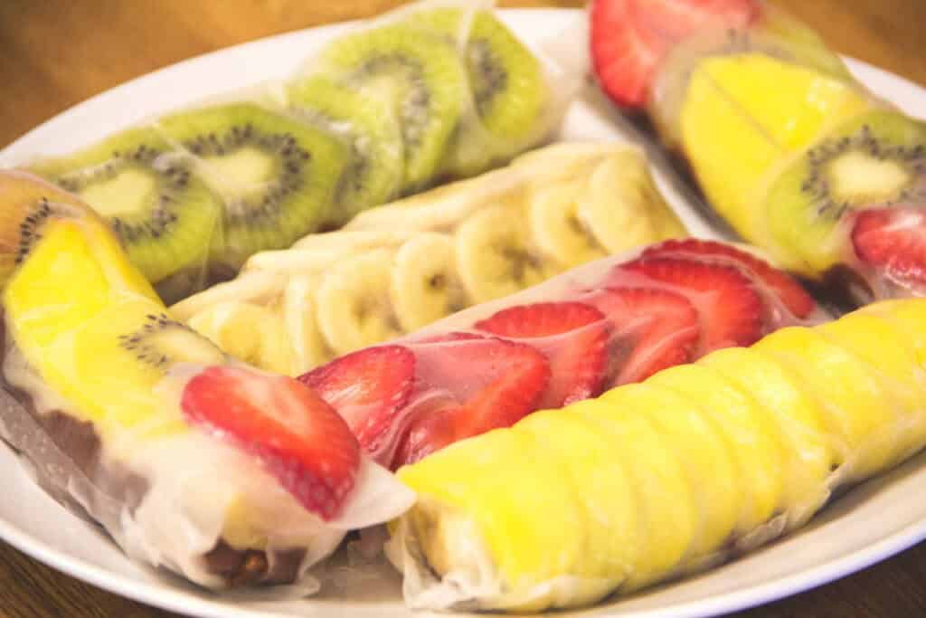 Fruity Fresh Rolls