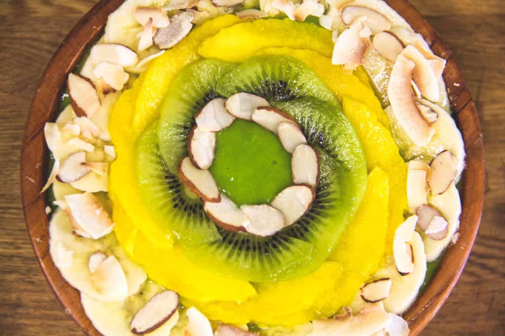 Tropical Green Smoothie Bowl