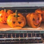 Jack O’ Lantern Stuffed Peppers