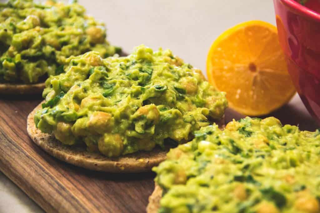 Chickpea Avocado Sandwiches