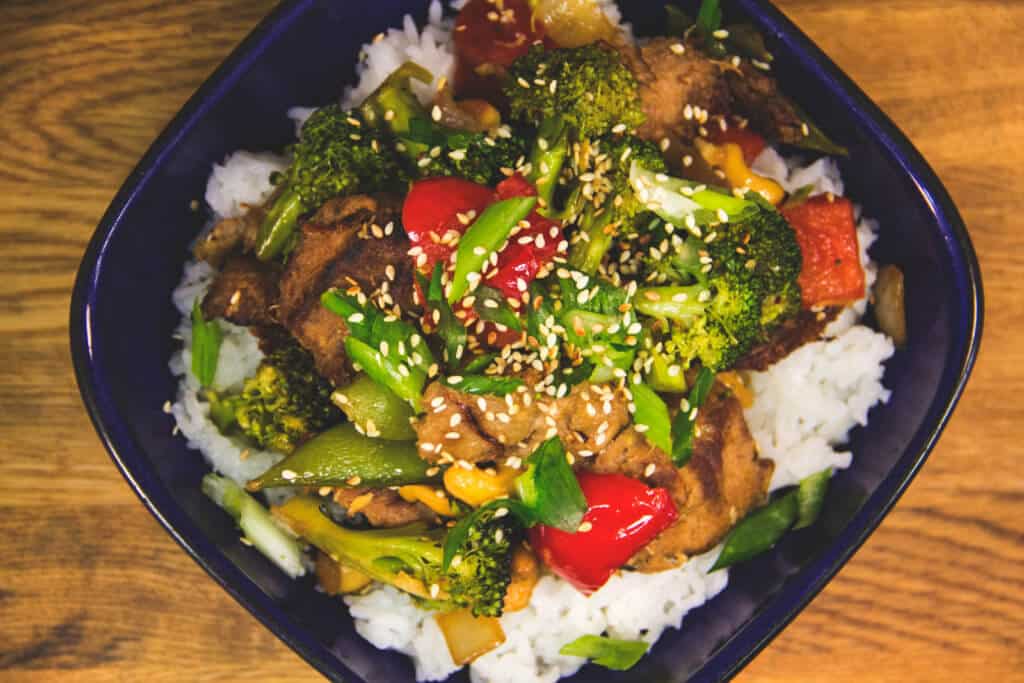 Cashew Sesame-Ginger Stir-Fry