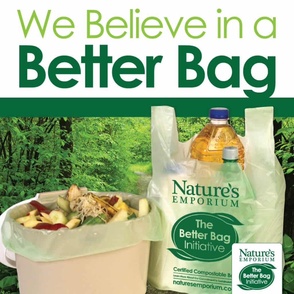 Nature's Emporium 100% Compostable Bag